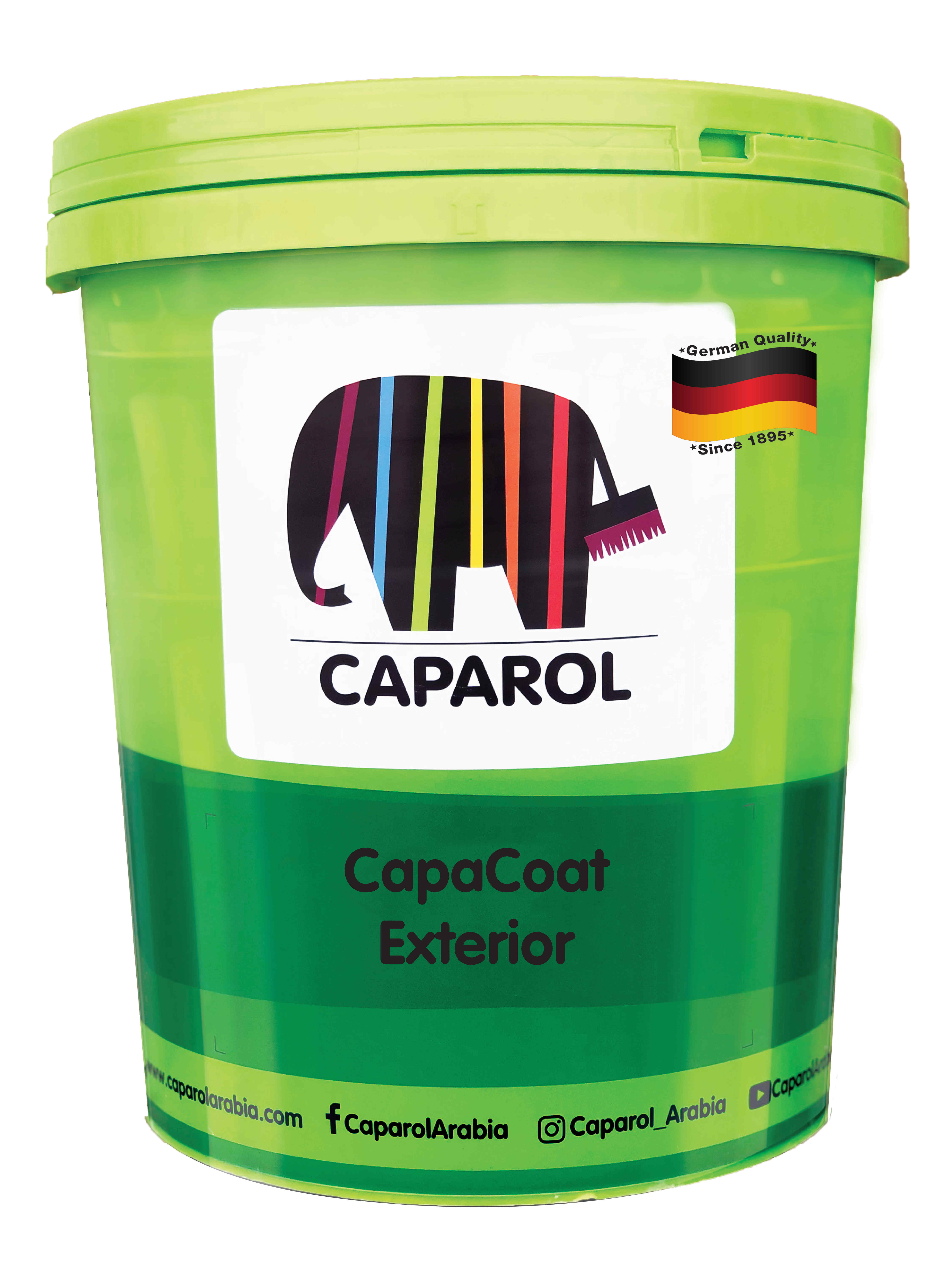 CapaCoat Exterior - Superior Quality Modified Acrylic Matt Emulsion Paint For Exterior (White)
